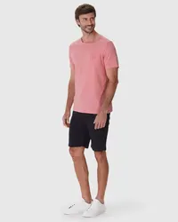 Camiseta Masculina Slim Estampada Em Algodão (ROSA) — foto 2