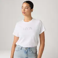 Camiseta Levi's® Graphic Favorite Branca Manga Curta — foto 11