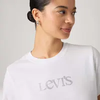 Camiseta Levi's® Graphic Favorite Branca Manga Curta — foto 7