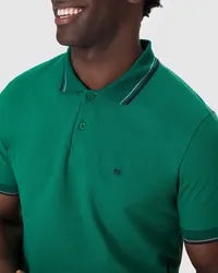 Camisa Polo Slim Piquet Premium (Verde Bandeira) — foto 3