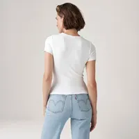 Camiseta Levi's® Hayes Branco Manga Curta — foto 6