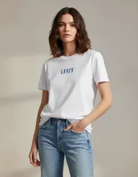 Camiseta Levi's® Essential Branca Manga Curta — foto 2