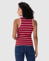 Blusa Justo(a) (Listrado Vermelho) — foto 5