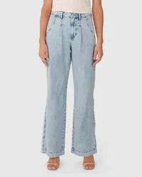 Calça Wide Leg (Jeans Claro) — foto 4