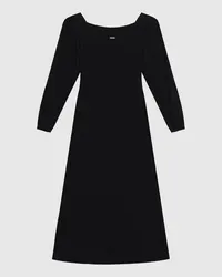 Vestido Midi Reto(a) (Preto) — foto 2