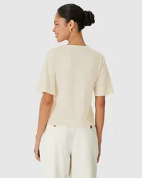 Blusa Básico(a) (Off White) Tam M — foto 5