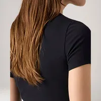 Blusa Levi's® Hayes Preto Manga Curta — foto 4