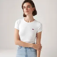 Camiseta Levi's® Hayes Branco Manga Curta — foto 7