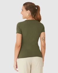 Blusa Básico(a) (Verde Oliva) — foto 5
