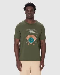 Camiseta Regular (Verde Oliva) Tam M — foto 4