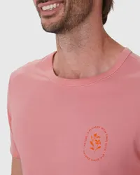 Camiseta Masculina Slim Estampada Em Algodão (ROSA) — foto 3
