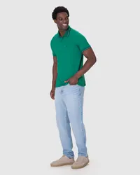 Camisa Polo Slim Piquet Premium (Verde Bandeira) — foto 2