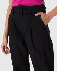Calça Alfaiataria Bolso (Preto) Tam P — foto 3