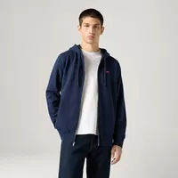 Moletom Levi's® New Original com Capuz e Zipper Azul Marinho — foto 5