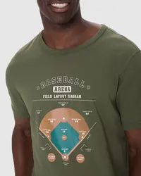 Camiseta Regular (Verde Oliva) Tam M — foto 3