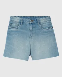 Shorts Hot Pant (Jeans Claro) Tam 38 — foto 2
