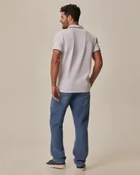Camisa Polo Slim Piquet Premium (Branco) — foto 4