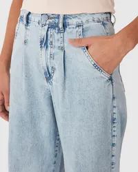 Calça Wide Leg (Jeans Claro) — foto 3