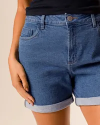 Bermuda Boyfriend (Jeans Claro) — foto 3