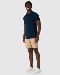 Camisa Polo Slim (Azul Marinho) — foto 2