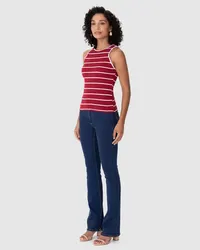 Blusa Justo(a) (Listrado Vermelho) — foto 2