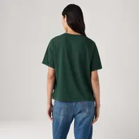 Camiseta Levi's® Graphic Vintage Tee Verde Escuro Manga Curta — foto 8