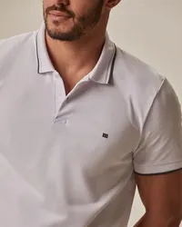 Camisa Polo Slim Piquet Premium (Branco) — foto 2