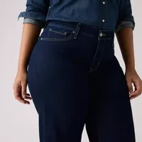 Calça Jeans Levis 318® Wideleg Lavagem Escura — foto 19