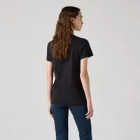 Camiseta Levi's® The Perfect Tee Preta Manga Curta — foto 6