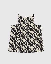 Blusa Amplo(a) (Estampado Preto e Branco) Tam GG — foto 2