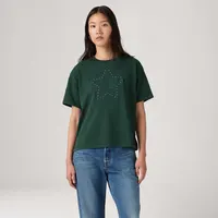 Camiseta Levi's® Graphic Vintage Tee Verde Escuro Manga Curta — foto 11