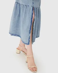 Vestido Midi Marias (Jeans Claro) — foto 3