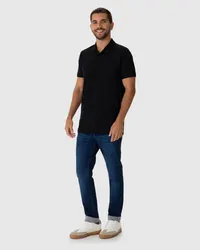 Camisa Polo Regular (Preto) — foto 2
