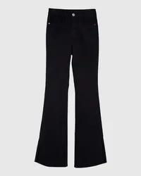 Calça Flare Fenda (Preto) — foto 1