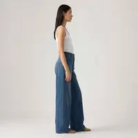 Calça Jeans Levi's® Cinch Wide Leg Lavagem Média — foto 9