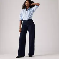 Calça Jeans Levis 318® Wideleg Lavagem Escura — foto 12
