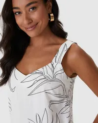 Blusa Box (Estampado Folhagem) — foto 4