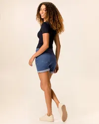 Bermuda Boyfriend (Jeans Claro) — foto 5