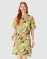 Vestido Curto(a) Amplo(a) (Estampado Amarelo) — foto 2