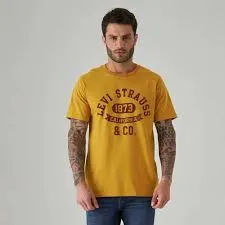 Camiseta Levis Graphic Crewneck (Amarela)