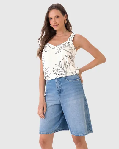 Blusa Box Cor DR12A Tam P