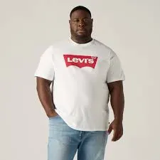 Camiseta Plus Size Levi's (branca)