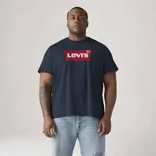 Camiseta Plus Size Levi's (azul marinho)