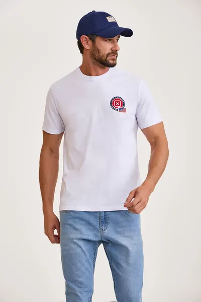 Camiseta 192698 - 0001-BRANCO - M
