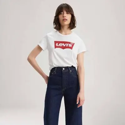 Camiseta Levi's® Perfect Graphic Tee (branca)