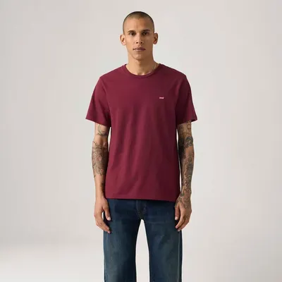 Camiseta Levi's® Original Housemark Vermelha Manga Curta
