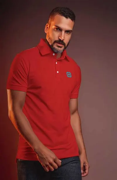 Polo Custom Mc Bordado 6368 - 0003-VERMELHO - G