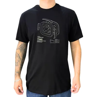 Camiseta Custom Aplicada 191979 - 0002-PRETO - G
