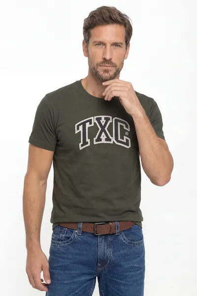 Camiseta 192728 - 0041-VERDE Militar - M