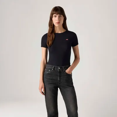 Blusa Levi's® Hayes Preto Manga Curta